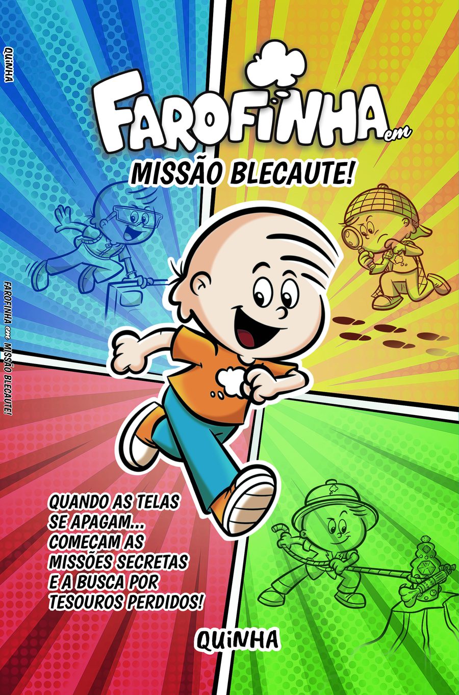 Capa do livro Farofinha em Missão Blecaute